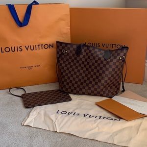 Authentic Louis Vuitton Neverfull MM
